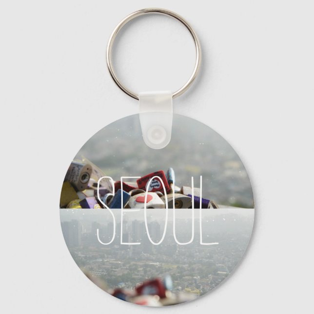 Seoul Love Locks Key Ring (Front)