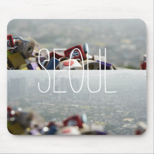 Seoul Love Locks Mouse Mat