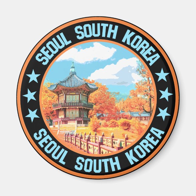 Seoul                                              magnet (Front)