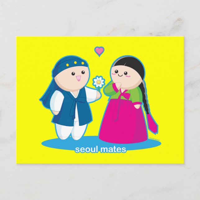 Seoul Mates Postcard (Front)