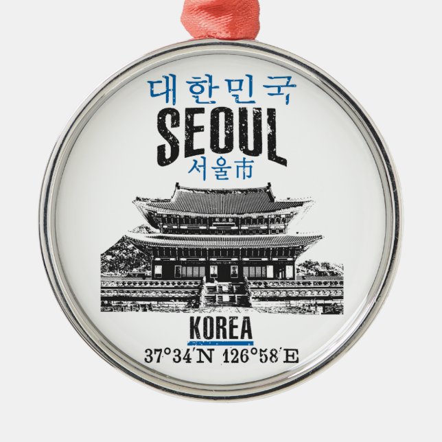 Seoul Metal Tree Decoration (Front)