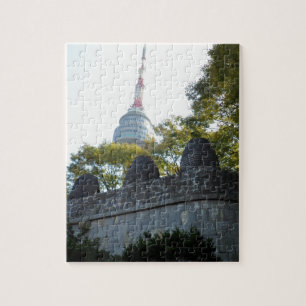 Seoul Namsan Tower through the Beacons Jigsaw Puzzle