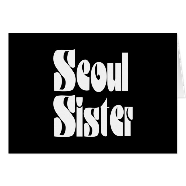 Seoul Sister Card (Front Horizontal)