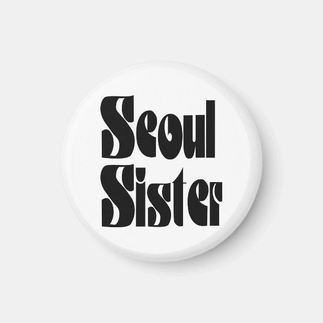 Seoul Sister Magnet (Front)