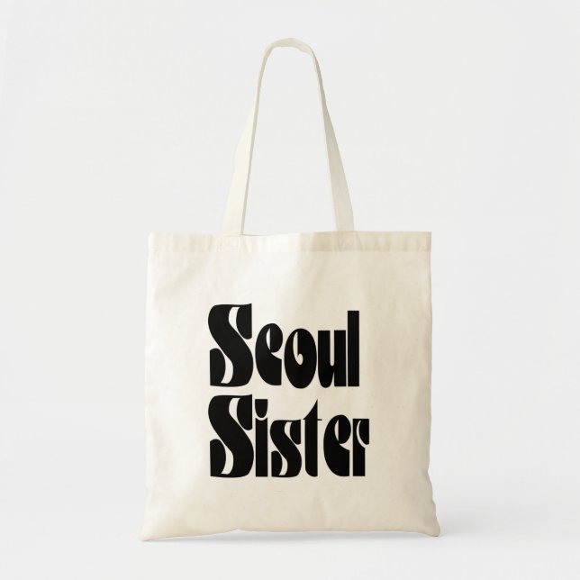 Seoul Sister Tote Bag (Front)