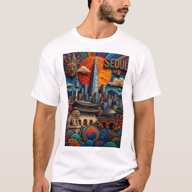 SEOUL SKYLINE T-Shirt (Front)