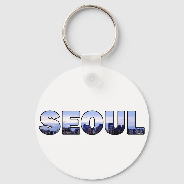 Seoul South Korea 009 Key Ring (Front)