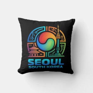 Seoul South Korea Cushion