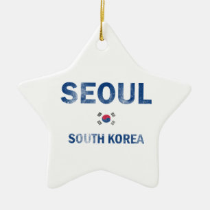 Seoul South Korea Designs Ceramic Tree Decoration