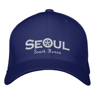 Seoul - South Korea Embroidered Hat