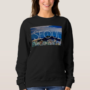 Seoul South Korea Korean City Vacation Travel 1 Sweatshirt