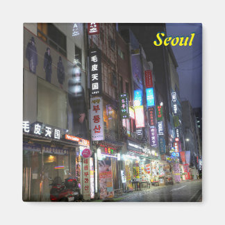 Seoul, South Korea Magnet