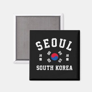 Seoul South Korea Magnet