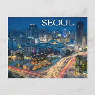 Seoul, South Korea Postcard