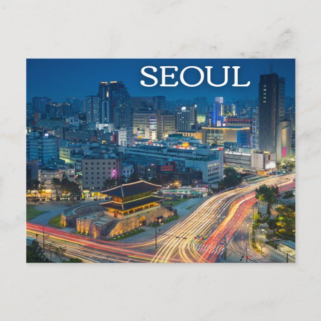 Seoul, South Korea Postcard (Front)