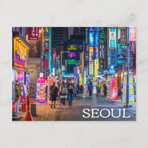 Seoul, South Korea Postcard