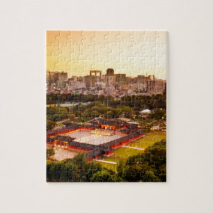 Seoul South Korea Skyline Jigsaw Puzzle