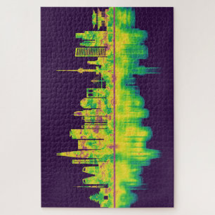 Seoul South Korea Skyline Jigsaw Puzzle