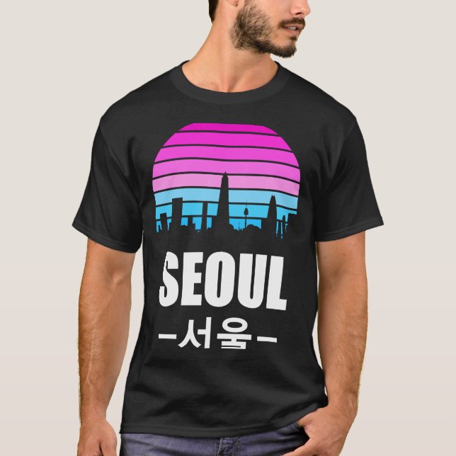 Seoul South Korea South Korean Kpop T-Shirt (Front)