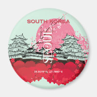 Seoul South Korea Travel Art
