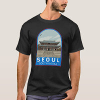 Seoul South Korea Travel Art Vintage