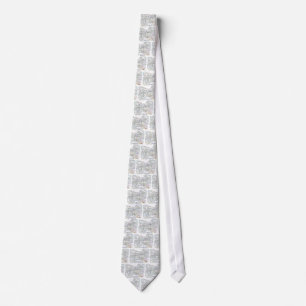 Seoul Subway Map Tie
