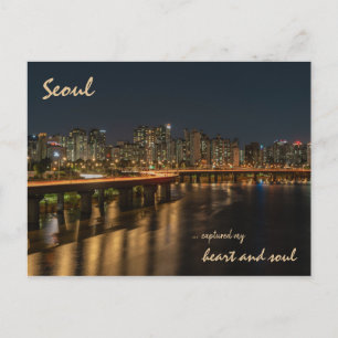 Seoul   Südkorea Postcard