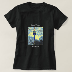 Seoul Tower Korea travel photography T-Shirt