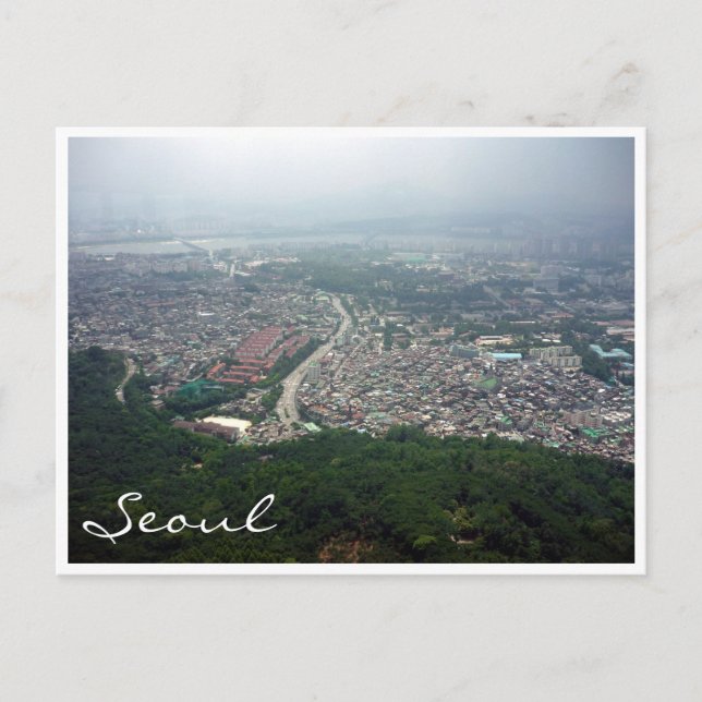 seoul view postcard (Front)