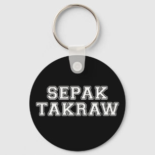 Sepak Takraw Key Ring