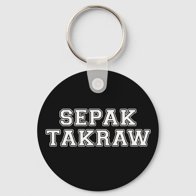 Sepak Takraw Key Ring (Front)