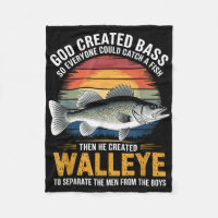 Separate Men From Boys Fish Angler Fisherman Walle