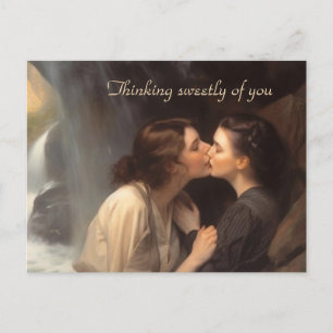 Separated from the others for a time postcard