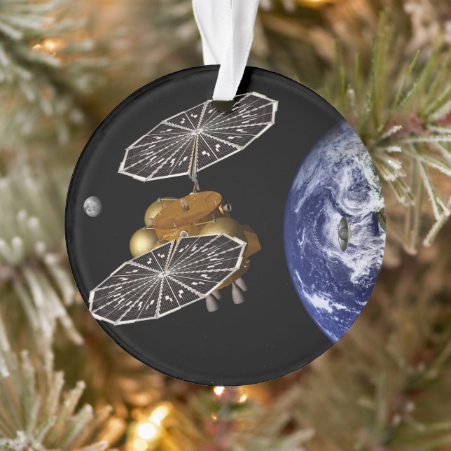 Separation Of Entry Vehicle On A Mars Mission. Ornament (Tree)
