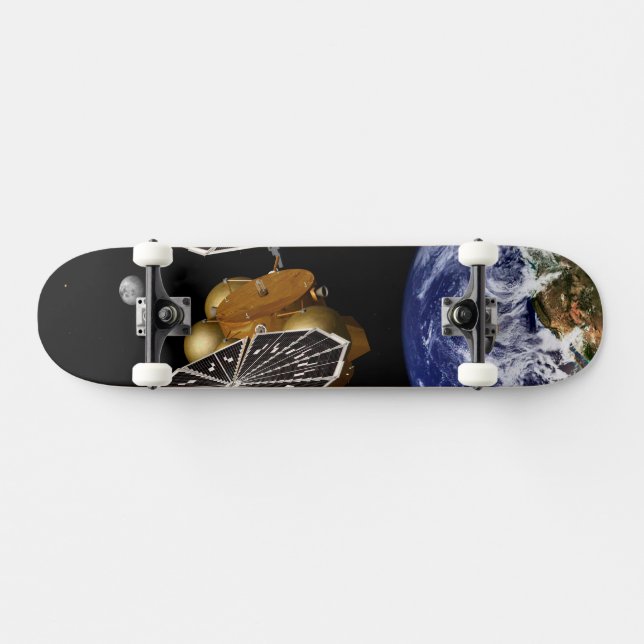 Separation Of Entry Vehicle On A Mars Mission. Skateboard (Horz)