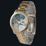 Separation Watch<br><div class="desc">Separation I by Tim OToole. Features dark and neutral colours to create an abstract shape. Uses geometric shapes and paint drip-like lines.</div>