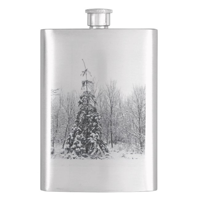 separation with certainty hip flask (Front)