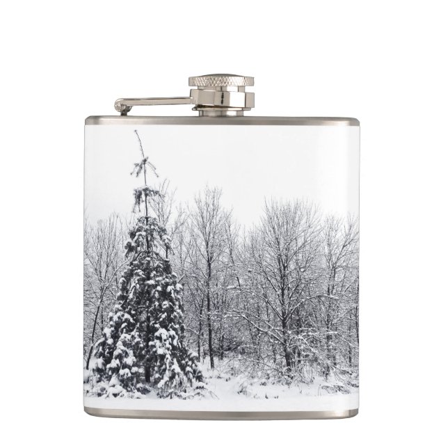 separation with certainty hip flask (Front)