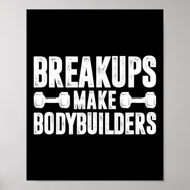 Separations Make Bodybuilders Fitness Training In  Poster (Front)