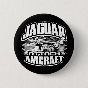 SEPECAT Jaguar 6 Cm Round Badge