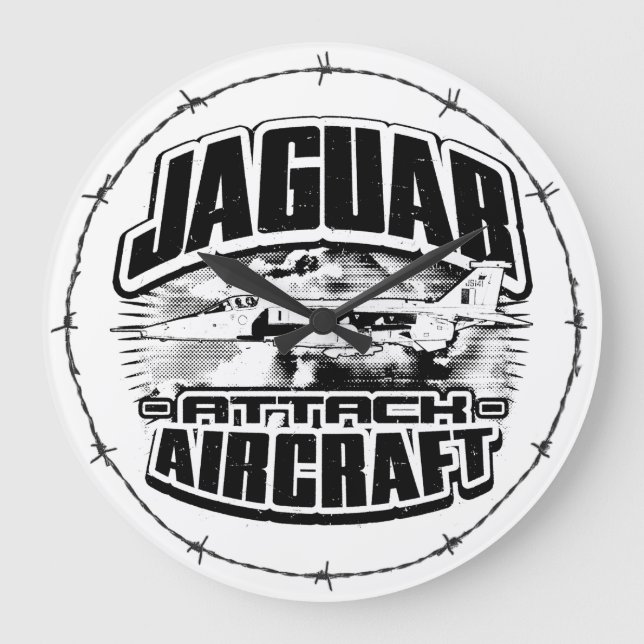 SEPECAT Jaguar Large Clock (Front)