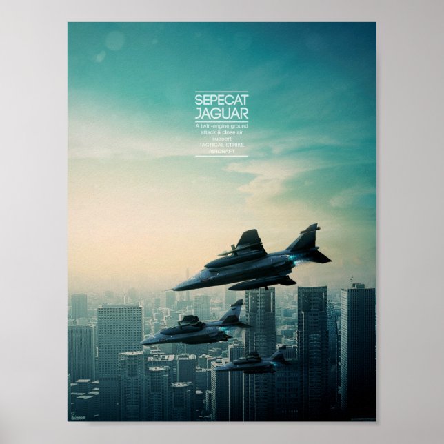 SEPECAT Jaguar poster (Front)