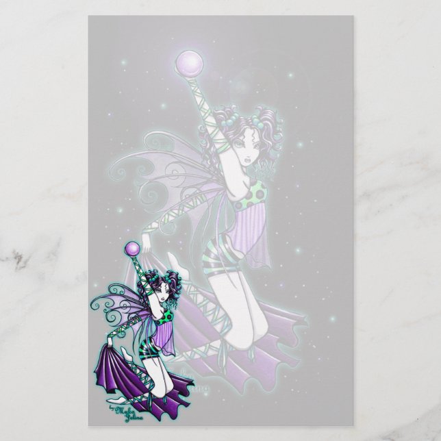 "Sepheria" Cute Celestal Dancing Fairy Stationery (Front)