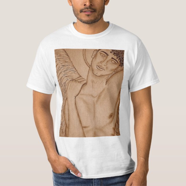 Sepia Angel Value Tshirt (Front)