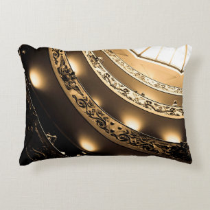 Sepia Architecture Decorative Cushion