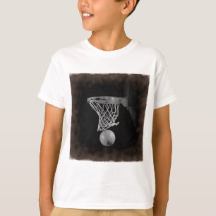Sepia Basketball T-Shirt