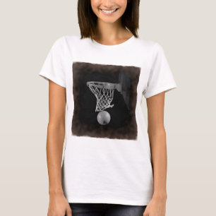 Sepia Basketball T-Shirt