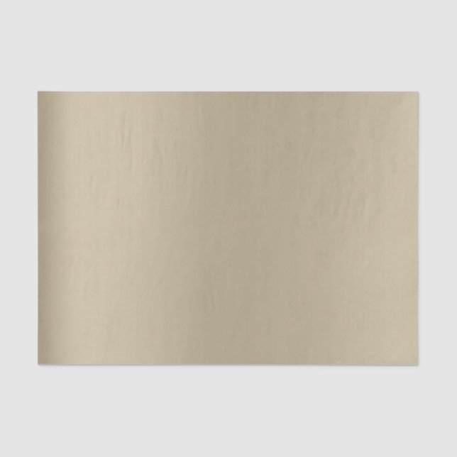 Sepia Beige Gold Blush Metallic Skinny Metallic Tissue Paper (Front)