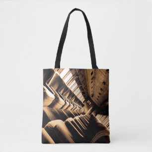 Sepia Chairs  Tote Bag