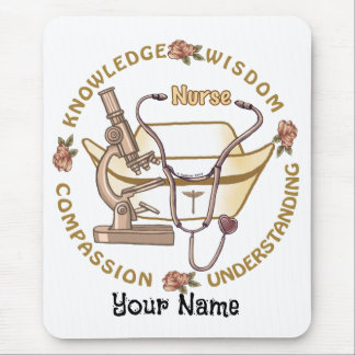 Sepia cool nurse  mouse mat
